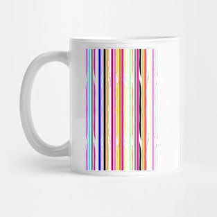 Rainbow barcode Mug